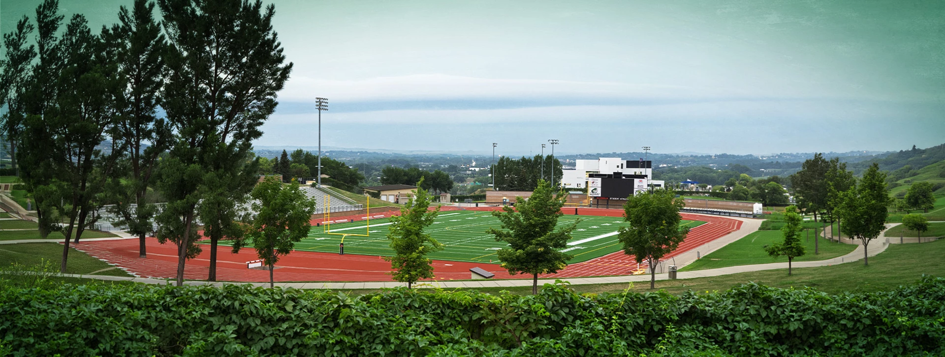Flag football field